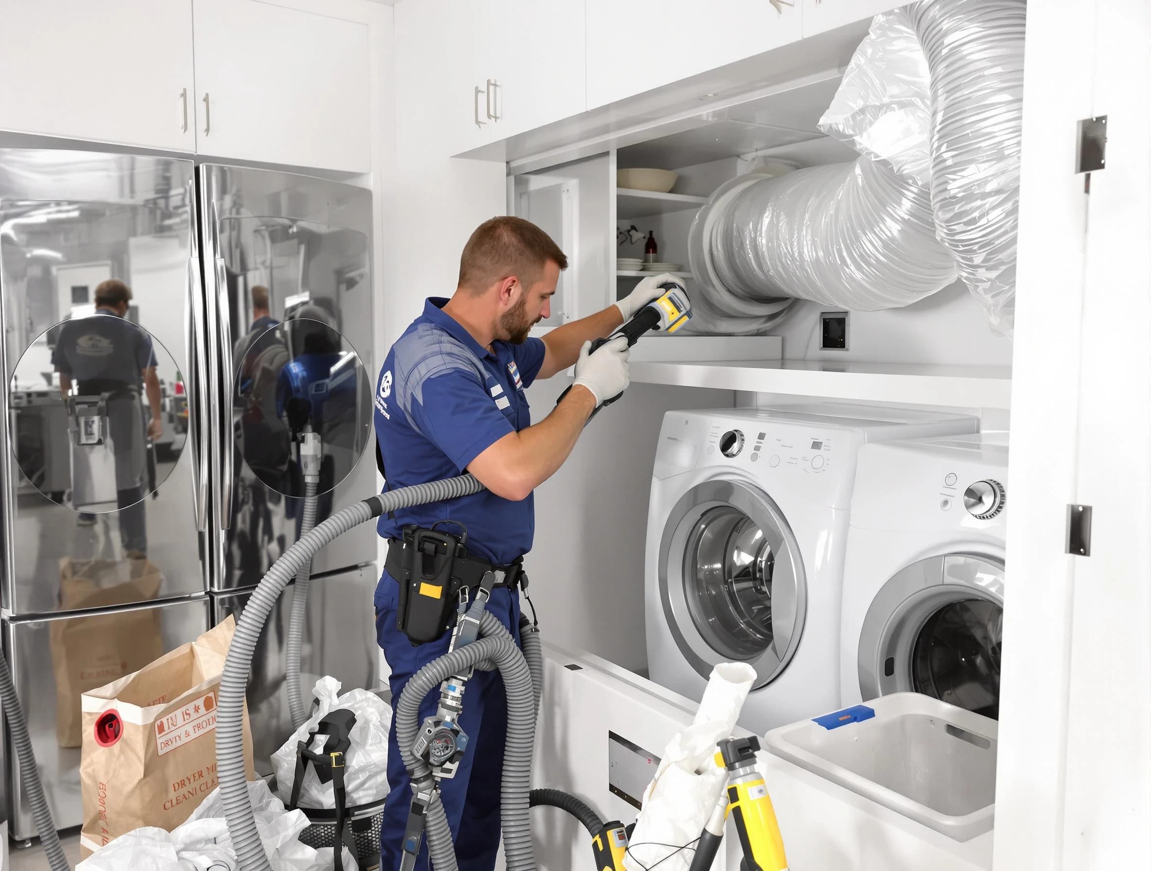 Professional duct cleaning by Robinson Dryer Vent Cleaning in Robinson