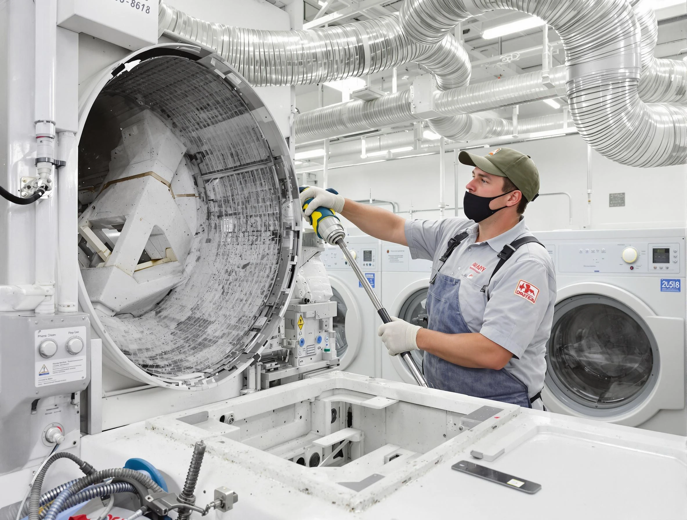 Commercial Dryer Vent Cleaning in Robinson