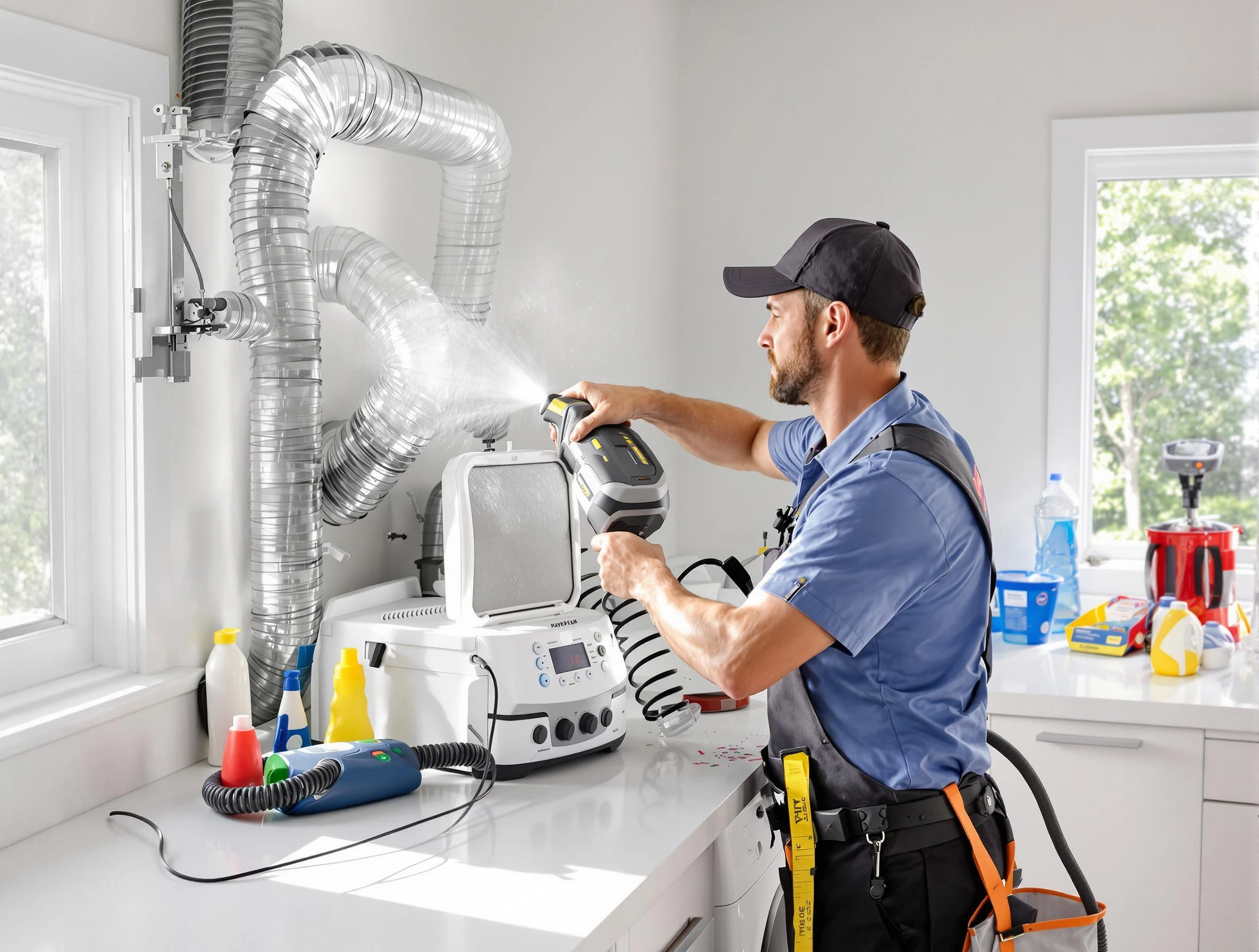 Residential Dryer Vent Cleaning in Robinson
