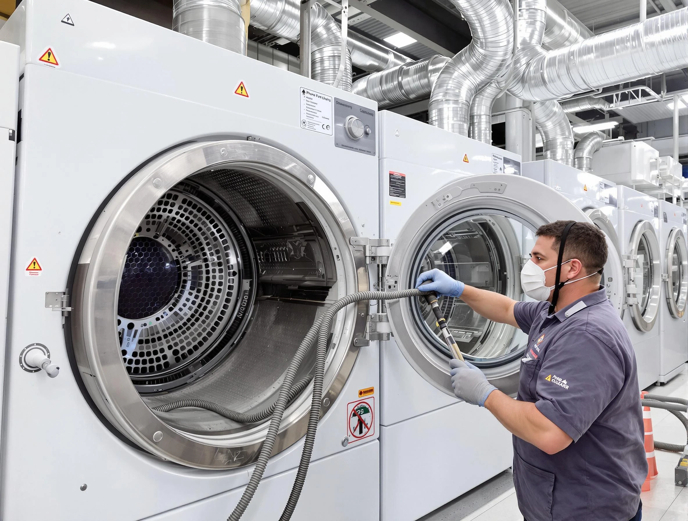 Industrial-grade dryer vent cleaning by Robinson Dryer Vent Cleaning in Robinson